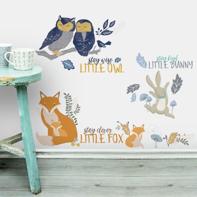 Väggdekor RoomMates Patine Vie Animals