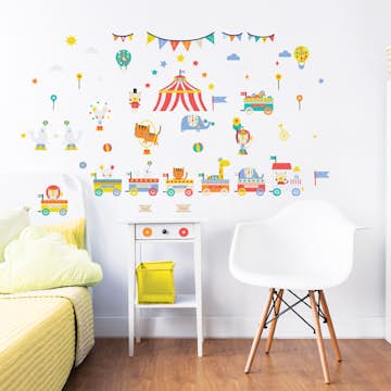 Väggdekor Walltastic Cirkus