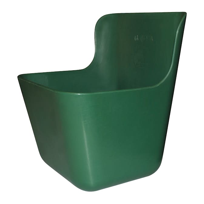 Foderkrubba OK Plast 11,5 L Willabgrön