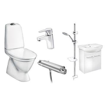 Badrumspaket Gustavsberg Standardpaket 2