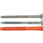 Fasadplugg Gunnebo Fastening 10 mm Varmförzinkad