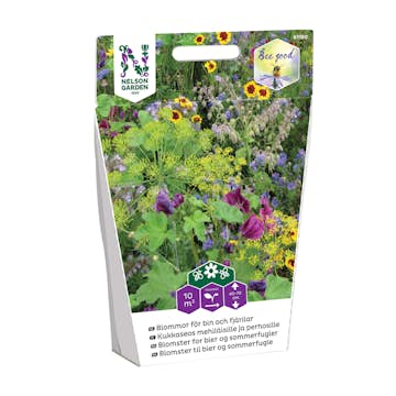 Blomblandning Nelson Garden Trädgårdsblommor med Blandade Färger