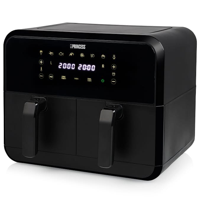 Luftfritös Princess Med Dubbla Korgar 2X4L 2400W 182068