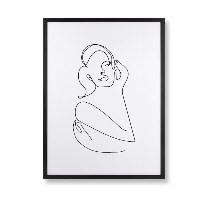 Tavlor Art for the Home Seducing Silhouette Oval