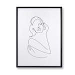 Tavlor Art for the Home Seducing Silhouette Oval