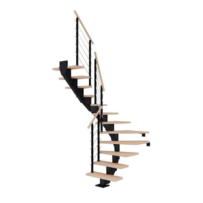 Spartrappa Dolle Hamburg Ek Vit Oljad 1/2 Design