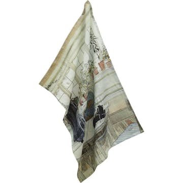 Kökshandduk Svanefors Carl Larsson Blomster