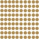 Väggdekor RoomMates Gold Confetti Dots