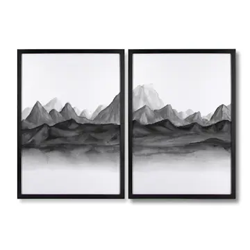 Tavlor Art for the Home Akvarell Landskap Set