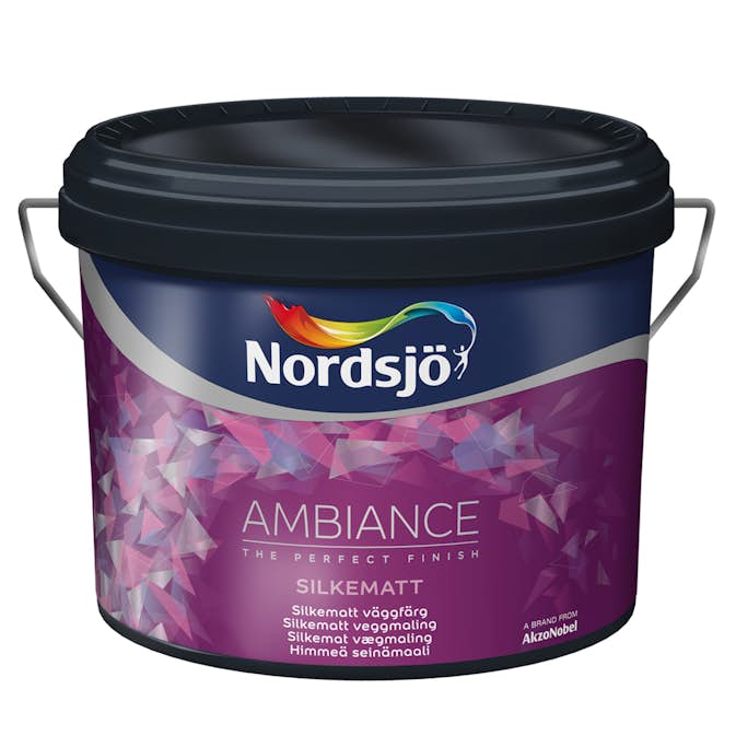Väggfärg Nordsjö Ambiance Vit Silkematt