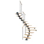 Spartrappa Dolle Cork Bok Steg 1/2 Svängd Style6 Räcke