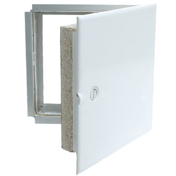 Inspektionslucka Gunnebo Fastening EI60 Lackerad RAL 9010