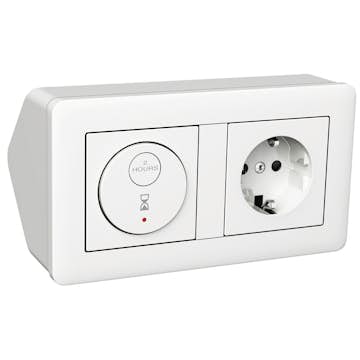 Hörnbox Schneider Electric Exxact med Timer