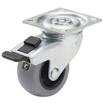 Länkhjul Millers M Broms Grå 50 mm