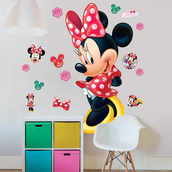 Väggdekor Walltastic Disney Mimmi 44265