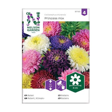 Frö Aster Nelson Garden Princess Mix