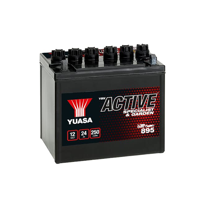 Åkgräsklipparbatteri Yuasa 24Ah 250A 895