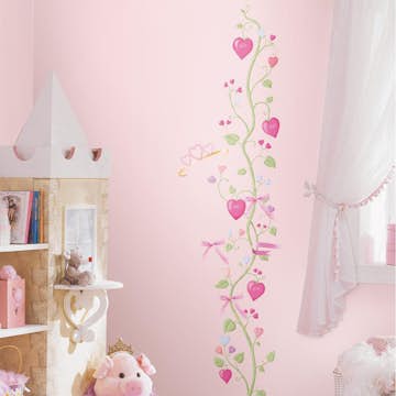 Väggdekor RoomMates Fairy Princess Mätsticka