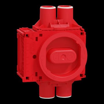 Apparatdosa Elko Flexi+ Infälld med Större Volym och Regelfäste