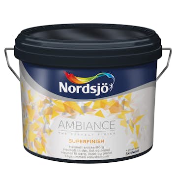 Snickerifärg Nordsjö Ambiance Vit Helmatt