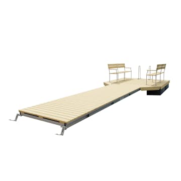 Brygga Luoman Lumme LC 4-4 2,3x7 m