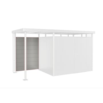 Bakvägg till Sidotak Biohort storlek S H2-H5