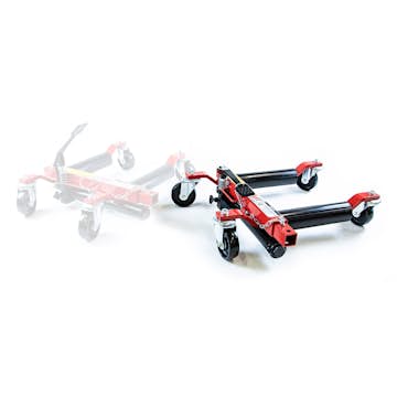 Hydraulisk hjuldolly Hawk med Länkhjul 680 kg