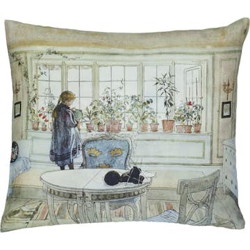 Kuddfodral Svanefors Carl Larsson Beige