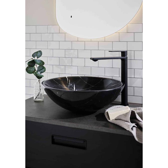 Tvättställ Noro Marble med Tvättställsblandare Neo