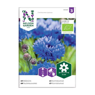 Frö Blåklint Nelson Garden Hög Organic