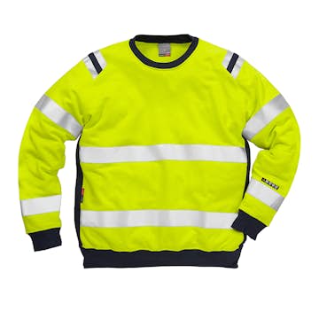 Flamskyddad Sweatshirt Varsel Fristads 7076