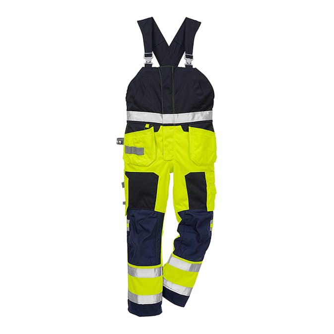 Flamskyddad Hängselbyxa Varsel Fristads 1075