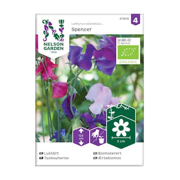 Frö Luktärt Nelson Garden Spencer Mix Organic