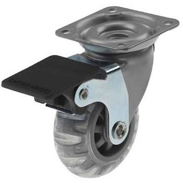 Länkhjul Millers Inline med Broms