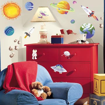 Väggdekor RoomMates Outer Space