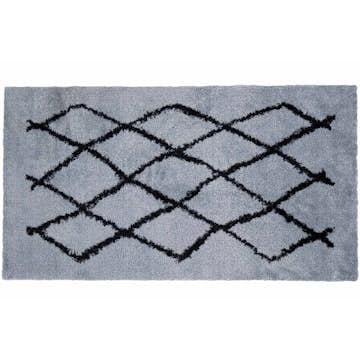 Dörrmatta InHouse Group Net 28 Silver 50x90 cm