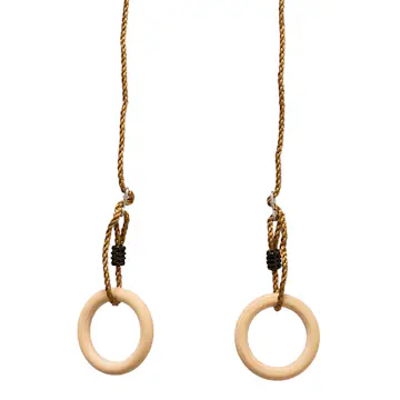 Ringar Nordic Play Gymnastik Romerska Ø15,8 Cm Trä