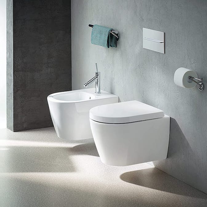 Toalettsits Duravit ME by Starck 002019 Mjukstängande
