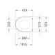Toalettsits Duravit Starck 3 006389 Mjukstängande