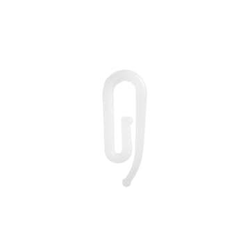 Rynkbandskrok Kirsch Vit Gardintillbehör