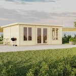 Attefallshus Luoman Lillevilla Kolima 24 m² med Pulpettak