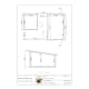 Attefallshus Luoman Lillevilla Kiuru 19,4 m² med Pulpettak