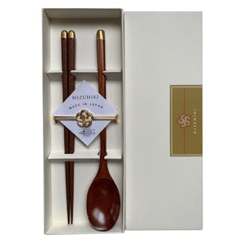 Ätpinnar Kawai Mizuhiki Gåvoset Sked och Stöd