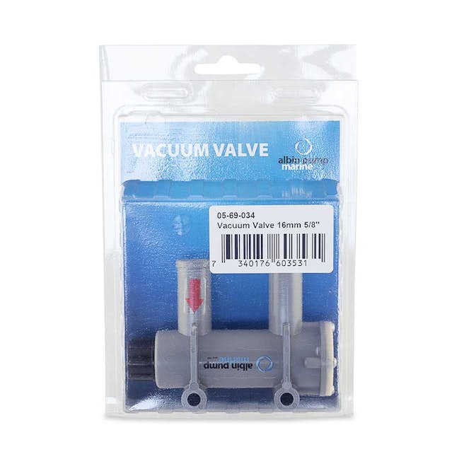 Vakumventil Albin Group Marine 16 mm 5/8"