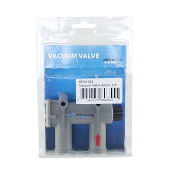 Vakumventil Albin Group Marine 22 mm 7/8"