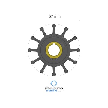 Impellerkit Albin Group Marine Premium 06-01-013