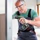 Borrskruvdragare Bosch Power Tools PSR 1800 LI-2 18 V med Systembox 2 Hastigheter Med Batteri