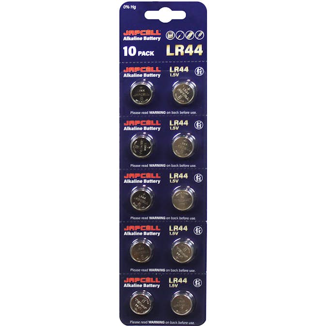 Batteri Japcell Alkaline LR44 10 St