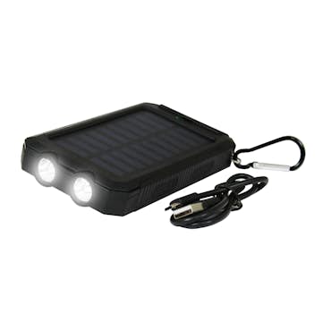 Powerbank Japcell Äventyrsmodell med Solpanel 10000 mAh för Utomhusaktiviteter