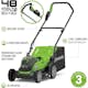 Gräsklippare Greenworks G24X2LM36 48V Utan Batteri & Laddare